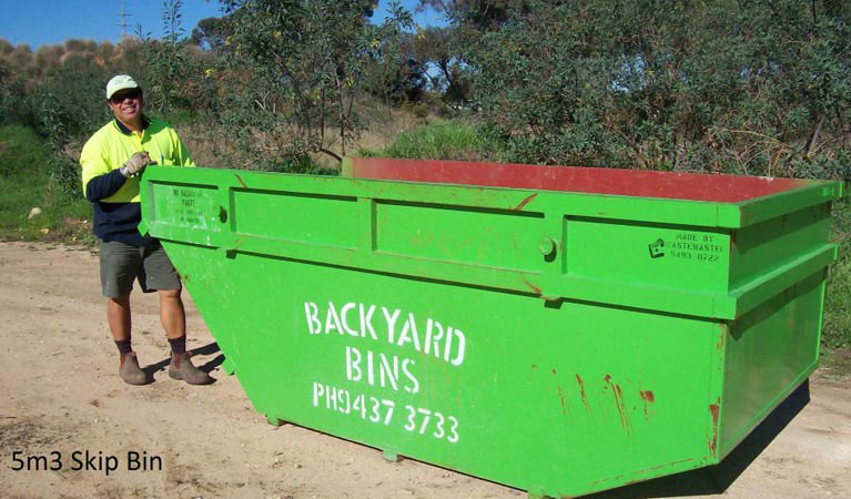 Our 5m³ skip bin