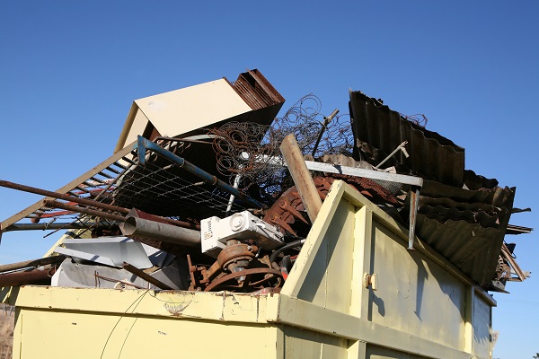 Most types of household waste can go in a skip