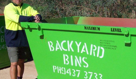 Rydall, owner of Backyard Bins