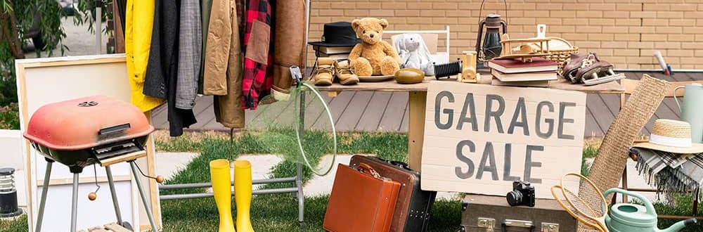 how to garage sale skip bin australia