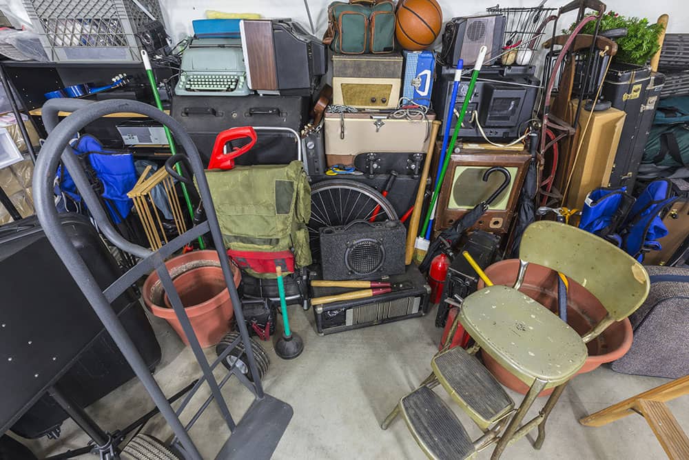 declutter your home with a garage sale
