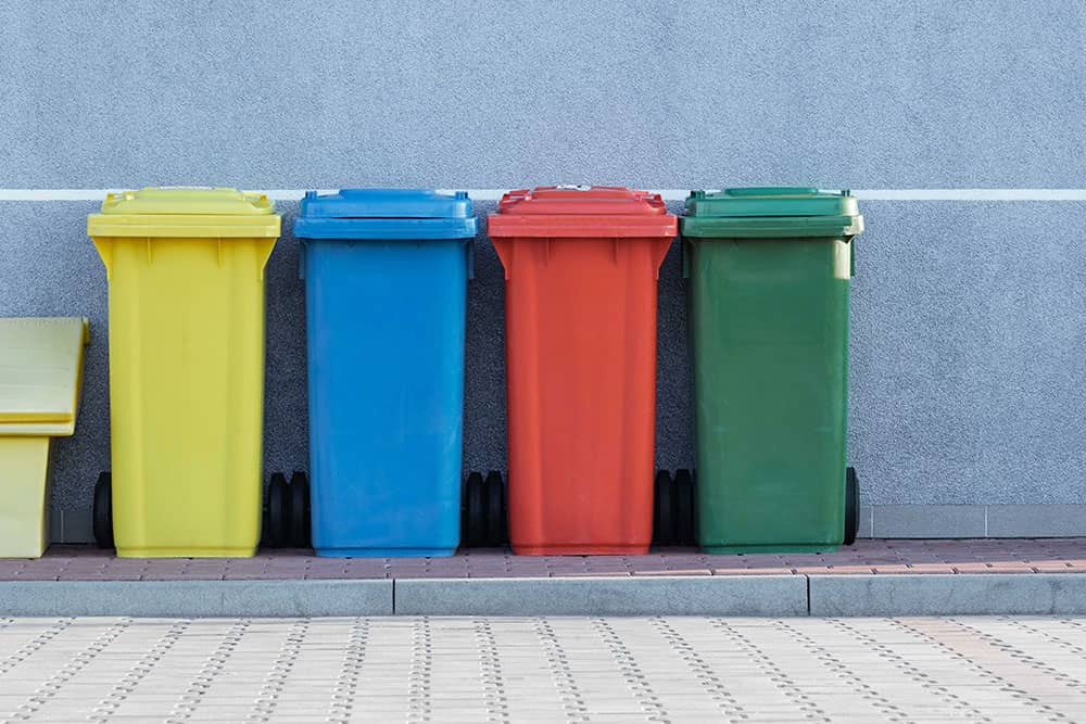 different types of bins