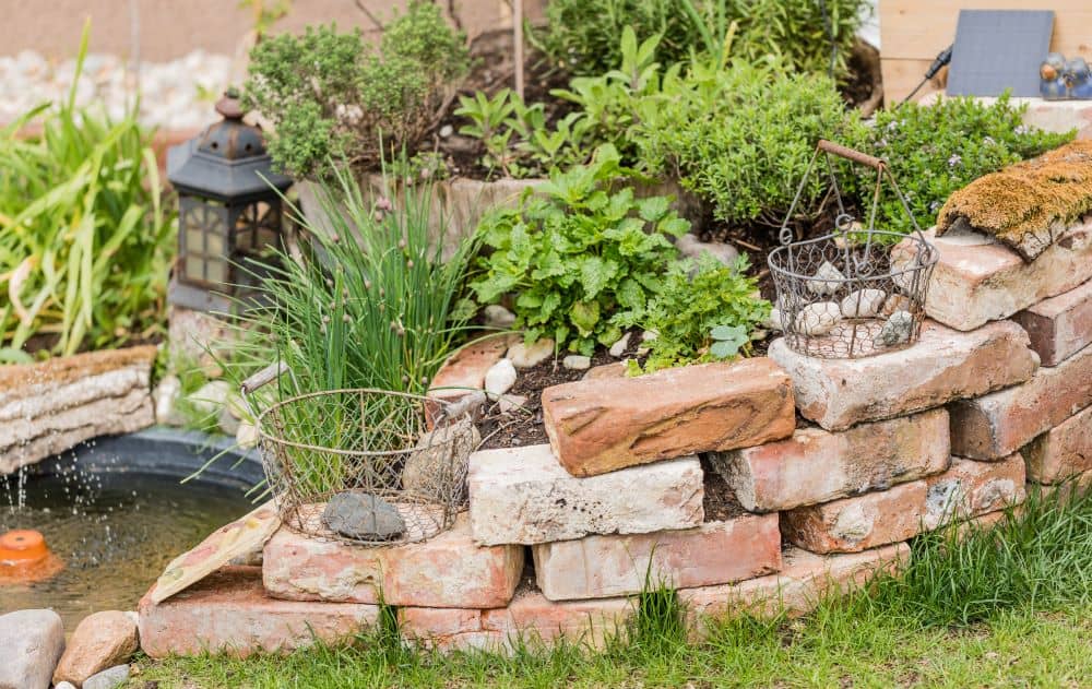 You can reuse bricks or concrete blocks for your house, landscaping, etc.