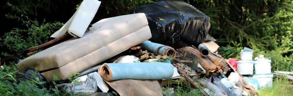 Illegal rubbish dumping affects public spaces, private property, and the environment.