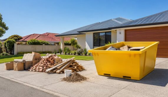 Skip bin hire in Perth with separated household, renovation and soil waste types